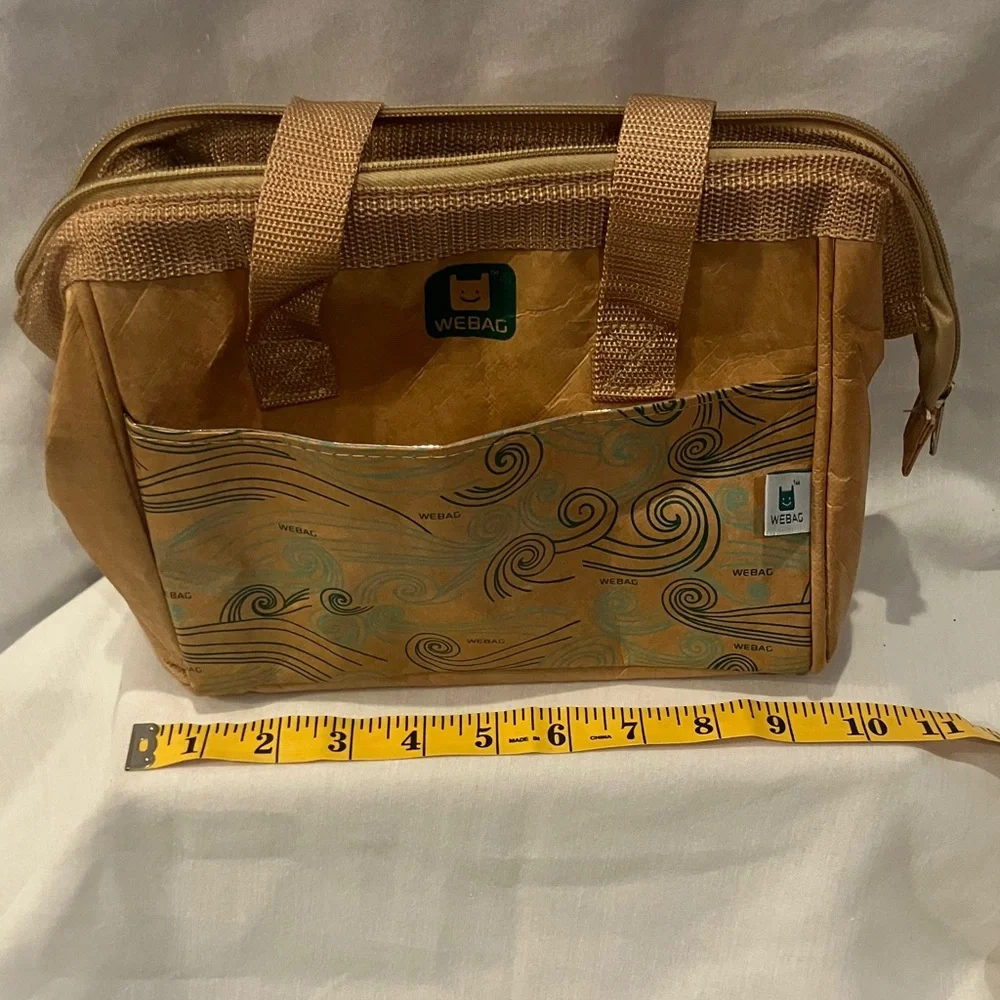 Tan Garment Bag with Handles